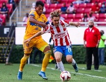 Angulo presentó molestias desde el pasado sábado en el duelo de la última jornada donde Chivas enfrentó al conjunto de Tigres. IMAGO7 / ARCHIVO
