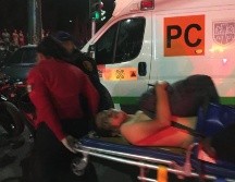 Le secretaria de Protección Civil, Myriam Urzúa, confirmó que hay 70 lesionados y 13 fallecidos. SUN / V. Rosas