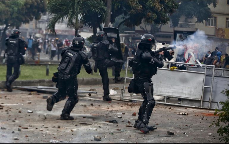 FUERZA. Policía y Ejército están señalados como responsables de las muertes. AP