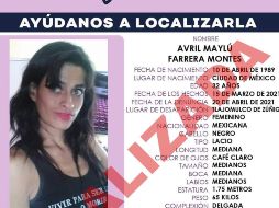 Las autoridades indicaron que desde tuvieron conocimiento de la ausencia, se realizaron trabajos de investigación en campo con perspectiva de género. ESPECIAL