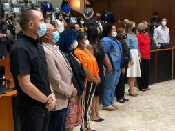 Los integrantes del Consejo rinden protesta en el Congreso estatal. EL INFORMADOR/R. Rivas