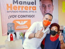 Manuel Herrera participó hoy en distintos diálogos con organizaciones ciudadanas y habitantes de San Juan de Ocotán, así como de la colonia  Santa Margarita. CortesíaCortesía