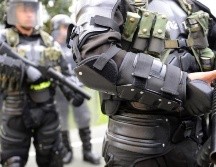 La unidad antimotines colombiana es desplegada cuando se realizan grandes protestas en ese país. AFP /