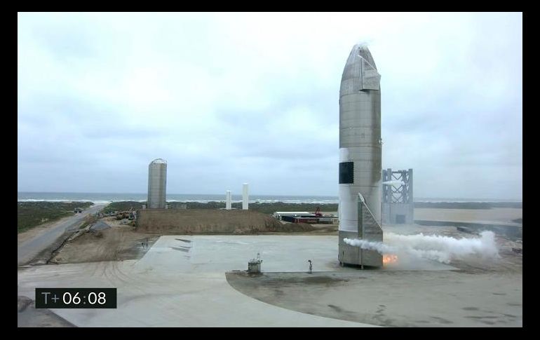 El vuelo de prueba representó una gran victoria para la compañía espacial de Elon Musk. AP/SpaceX
