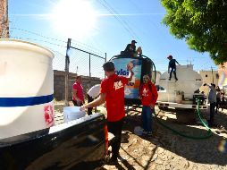 Para solicitar pipas gratuitas se puede llamar a la línea telefónica SIAPATEL 3668-2482. ESPECIAL / SIAPA