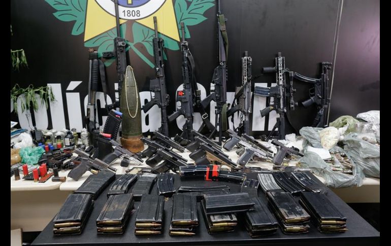 Jacarezinho, una de las favelas más pobladas de la ciudad con unos 40 mil habitantes, está controlada por la organización criminal Comando Vermelho. EFE/A. Coehlo