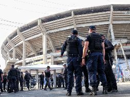 Se determinó que serán más de 700 elementos quienes se harán responsables del operativo en el estadio para preservar el orden y cuidar las medidas sanitarias. Imago7