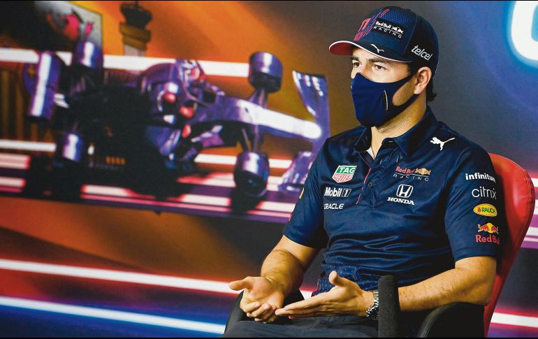 Pérez Mendoza volverá a la pista hoy para la celebración de los ensayos libres del Gran Premio de España, el cuarto de la temporada en el Gran Circo. AFP/M. Sutton