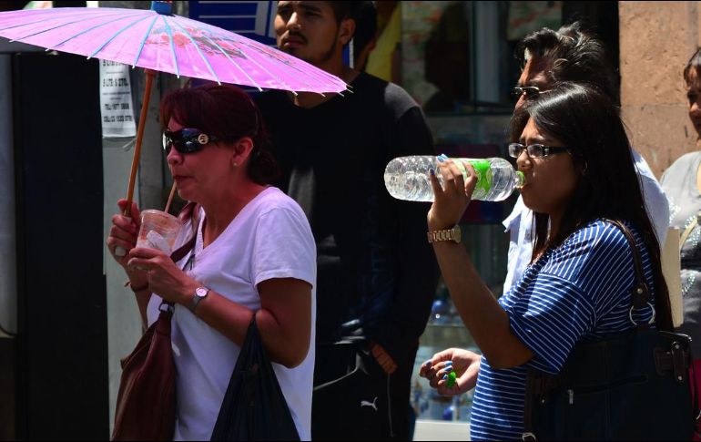 Se esperan temperaturas máximas que irán de los 40 a los 45 grados en algunas zonas de Jalisco. EL INFORMADOR /ARCHIVO