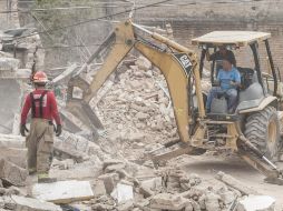 Varias personas presentaron crisis nerviosas al escuchar el estruendo y derrumbes. EL INFORMADOR/ARCHIVO