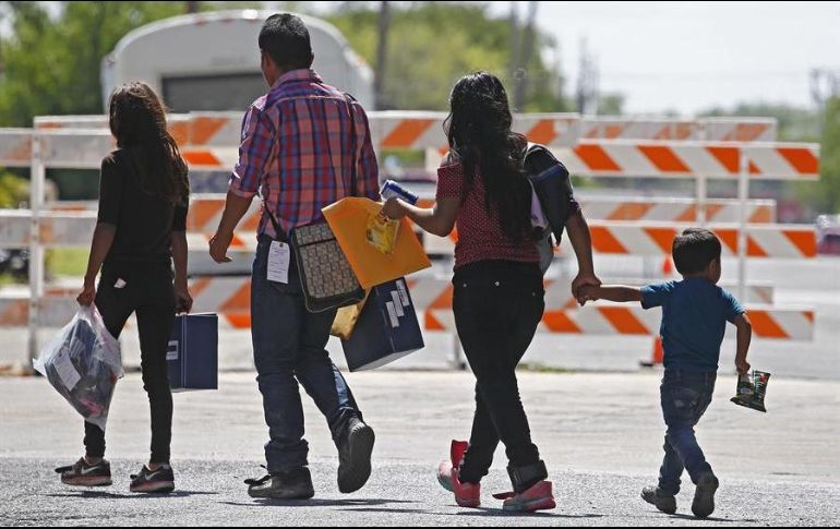 Desde febrero, autoridades del sur de Texas se han encontrado con 715 niños no acompañados que fueron previamente expulsados con sus familias a México bajo el Título 42. EFE/ARCHIVO
