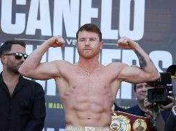 A finales de 2018, Saúl Álvarez (55-1-2, 37 KO's) firmó un histórico contrato con la plataforma de streaming DAZN. AFP / A. Bello