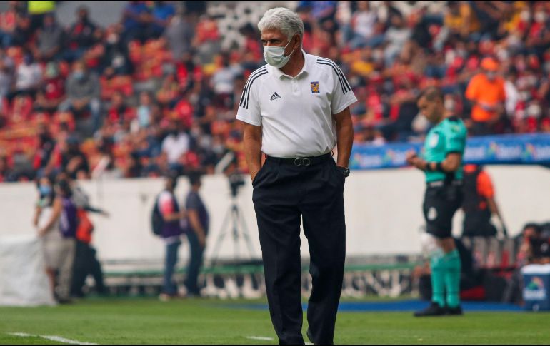 De manera oficial, Ricardo “Tuca” Ferretti se despidió de los Tigres de la UANL equipo que dirigió con éxito. Imago7 / F. Meza