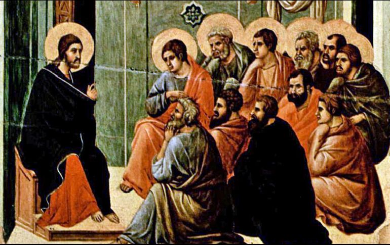 «Si cumplen mis mandamientos, permanecen en mi amor; lo mismo que yo cumplo los mandamientos de mi Padre y permanezco en su amor». WIKIPEDIA/«La despedida de los apóstoles», de Duccio di Buoninsegna