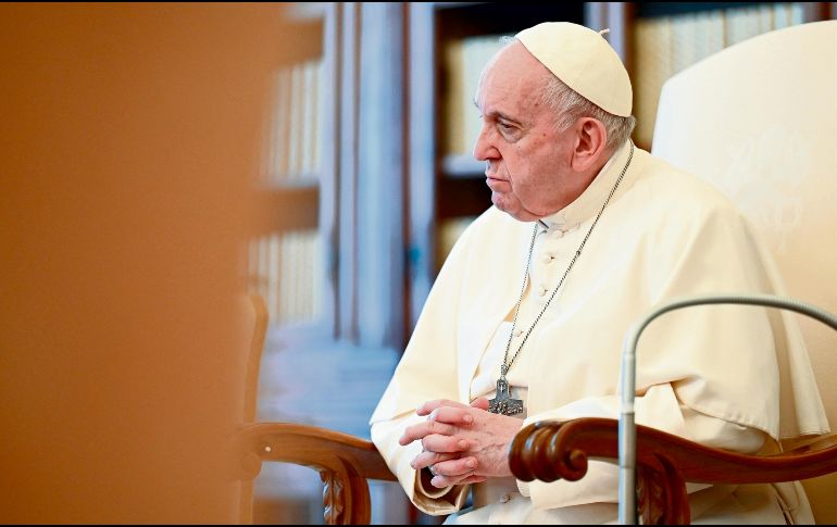 El Papa Francisco considera que debe imperar un “espíritu de justicia” en el tema de las vacunas. AFP/Vatican Media