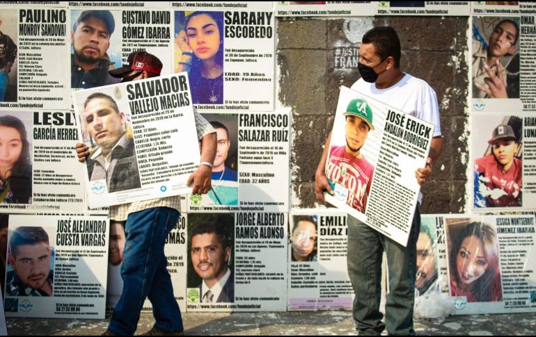 Aunque en Jalisco las cifras oficiales refieren más de 12 mil desaparecidos, hay más casos que no se denuncian por temor a represalias. EL INFORMADOR / G. Gallo