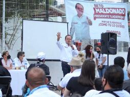 Maldonadon se reunió con vecinos y escuchó sus demandas. ESPECIAL