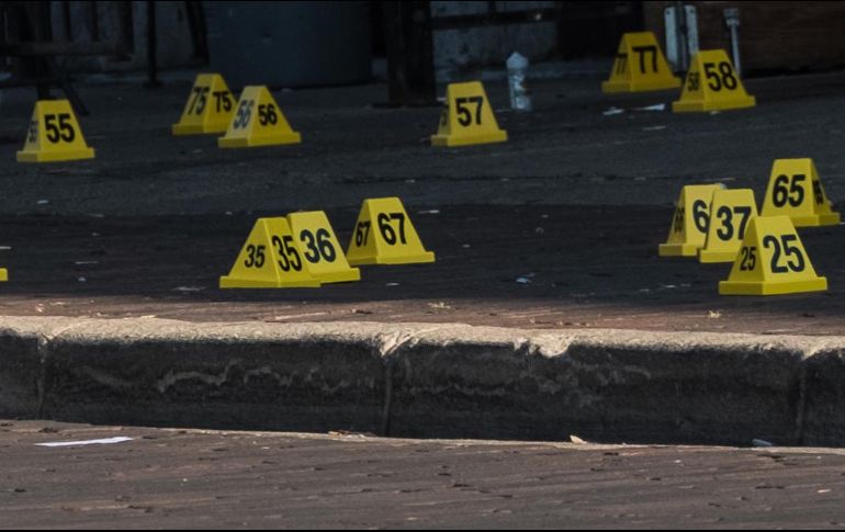 Se estima en lo que va de 2021 se han registrado 191 tiroteos masivos en Estados Unidos. AFP/ARCHIVO