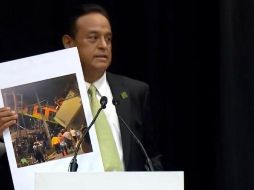 Cosío reiteró que erradicará “moches” y licitaciones a modo para evitar tragedias como la de la Línea 12 del Metro en Ciudad de México. Cortesía