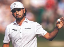 CERCA. Abraham Ancer registra dos Top-5 consecutivos, siendo el de este fin de semana su mejor resultado de la presente temporada. AP•  J. Kupferman