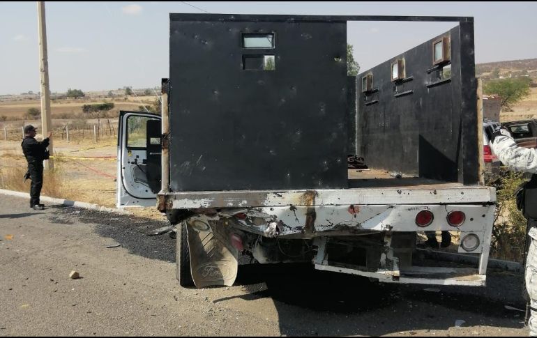 El viernes se registró en la zona una confrontación entre dos grupos criminales, la cual dejó un saldo de un muerto y el aseguramiento de varios vehículos con impactos de bala y granadas de fragmentación, confirmó la Secretaría de Seguridad. ARCHIVO