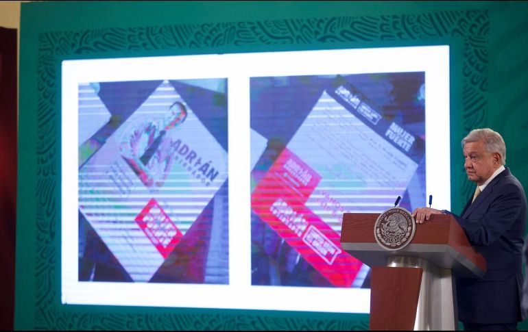 En días pasados, AMLO señaló a De la Garza por repartir supuestas tarjetas de despensas a cambio del voto. SUN /