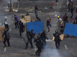 De las 42 víctimas mortales registradas, 41 corresponden a civiles y una más a un agente de la fuerza pública. EFE/E. Guzmán