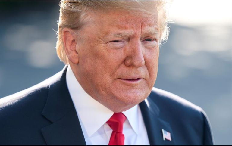 Trump se expresa a través de un comunicado de su Comité de Acción Política 