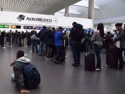 El mes con mayor movimiento de carga en el AICM en lo que va del año fue abril, al sumar 44 mil 958.5 toneladas. SUN/ARCHIVO