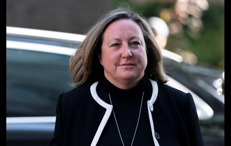 Anne-Marie Trevelyan instó a a la comunidad internacional a apoyar a los países vulnerables y prevenir desastres. EFE/W. Oliver