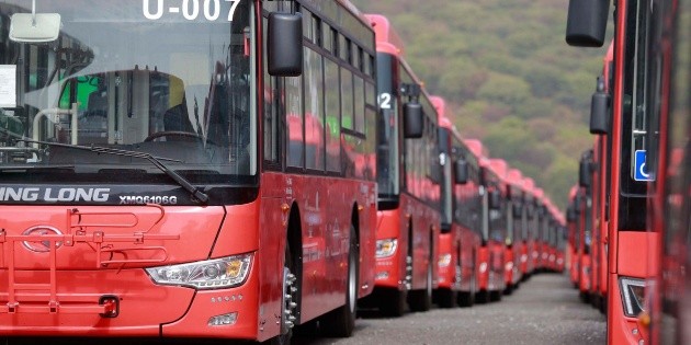 Suman 336 nuevas unidades ecol&oacute;gicas al sistema Mi Transporte
