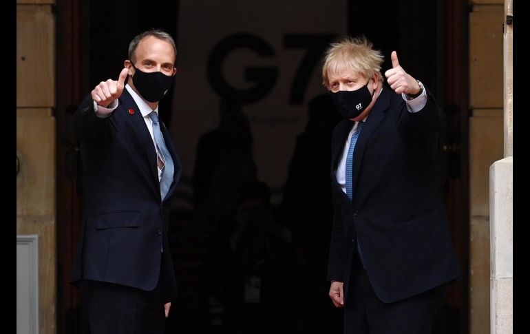 Dominic Raab (I) calificó a los actores malintencionados del sector 