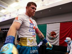 Saúl Álvarez se consolidó una vez más como el mejor peleador libra por libra de la división de los súper medianos. Imago7 / Ed Mulholland/ Matchroom.