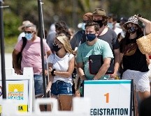 Varios estados de la Unión Americana han flexibilizado su política de vacunación y permiten que extranjeros accedan a las dosis. AP/D. Santiago
