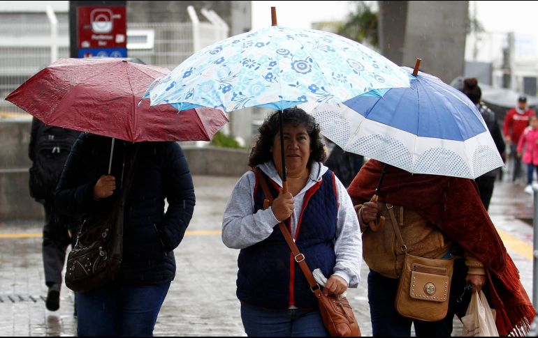 Se prevén chubascos y lluvias puntuales fuertes, actividad eléctrica asociada y posible caída de granizo en las regiones serranas y Sur de Jalisco. EL INFORMADOR /ARCHIVO