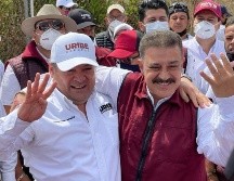 Uribe y Lomelí reiteraron que van juntos para lograr un buen resultado en la elección del próximo 6 de junio. ESPECIAL