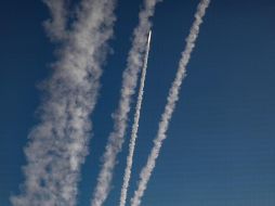 La violencia entre Israel y Gaza ha causado hasta ahora la muerte de al menos 126 palestinos. EFE/M. Saber