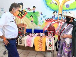 Juan José Frangie presidió un acto en la colonia 12 de Diciembre. ESPECIAL