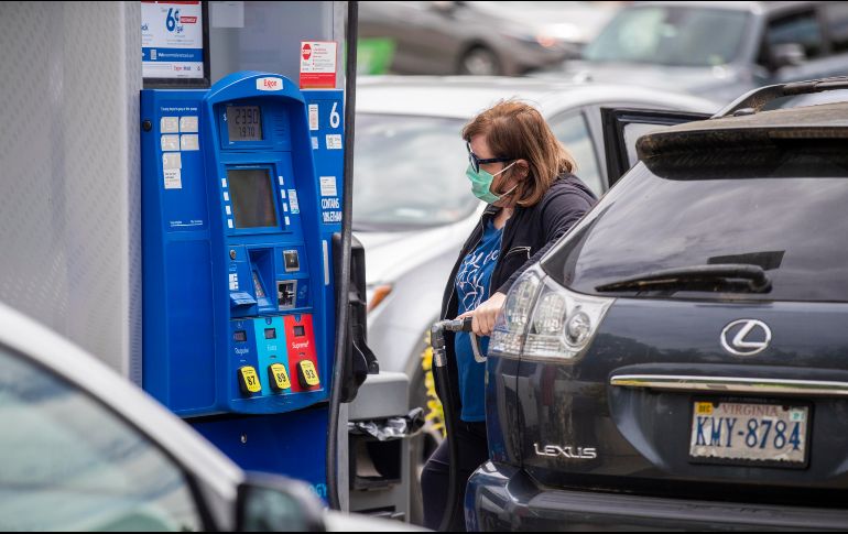 Las gasolineras de 15 estados de EU, más el Distrito de Columbia, padecen escasez de combustible. EFE/S. Thew
