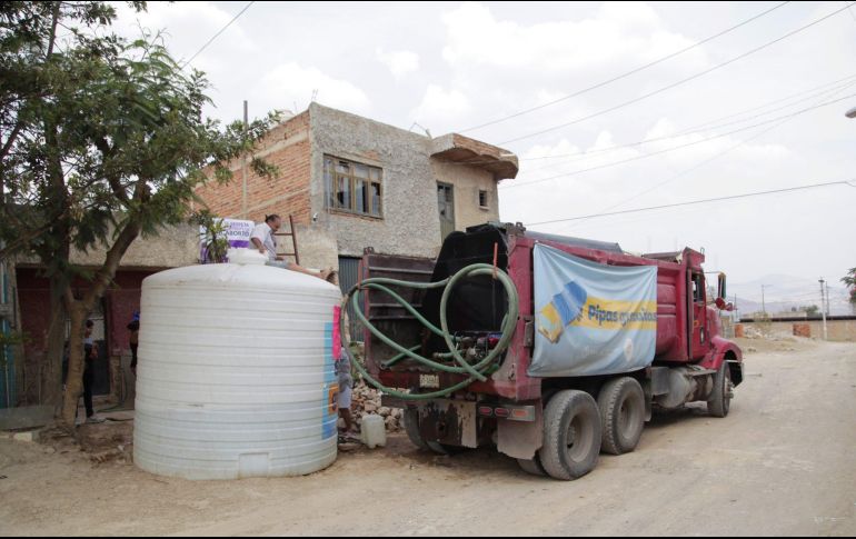 La distribución estará dentro de un horario de 08:00 a 20:00 horas. ESPECIAL / SIAPA