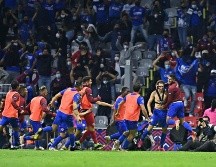 Santiago Jiménez anotó el gol de último minuto que le dio el pase al Cruz Azul. IMAGO7/E. Espinosa