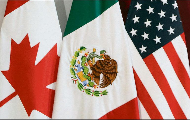 REUNIÓN. México, EU y Canadá tendrán mañana su primera junta tras la entrada en vigor del T-MEC.  EFE