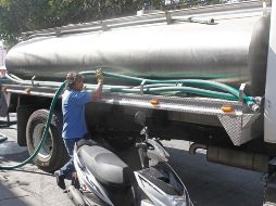 La ciudad sigue padeciendo de falta de agua. ARCHIVO