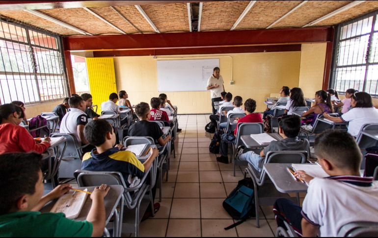 La reanudación de clases presenciales para todos los niveles educativos se realizará cuando las autoridades sanitarias lo dictaminen. EL INFORMADOR / ARCHIVO