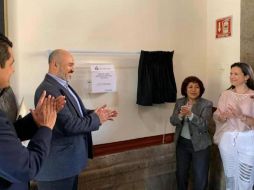 Su colocación ameritó un acto oficial de inauguración. ESPECIAL