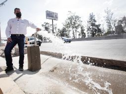 El pasado lunes 10 de mayo en un comunicado, se informó que la puesta en marcha del sistema de distribución provocaría flujo constante de agua en 10 colonias. ESPECIAL