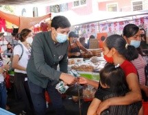 Kumamoto escuchó las inquietudes de los comerciantes como la inseguridad, alumbrado y espacios públicos. ESPECIAL