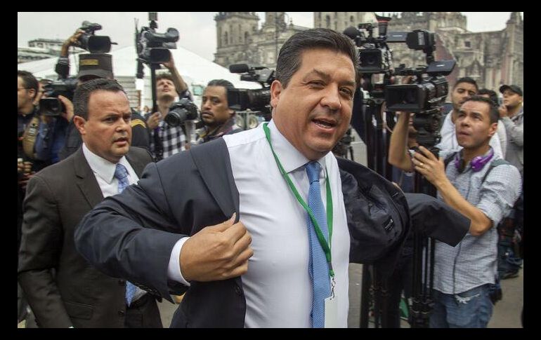 La mañana de este lunes, AMLO y Sánchez Cordero dijeron que el gobernador de Tamaulipas (foto) ya perdió el fuero. NTX / ARCHIVO