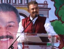 El candidato expresó que no se pueden permitir las amenazas contra candidatos. ESPECIAL