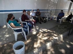 Afirman que se mantendrán en el lugar hasta que no se les garantice la regularización del servicio de agua potable. EL INFORMADOR / F. Atilano